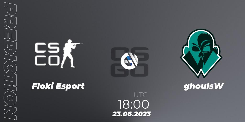 Prognoza Floki Esport - FPSBUG. 23.06.2023 at 18:00, Counter-Strike (CS2), Preasy Summer Cup 2023