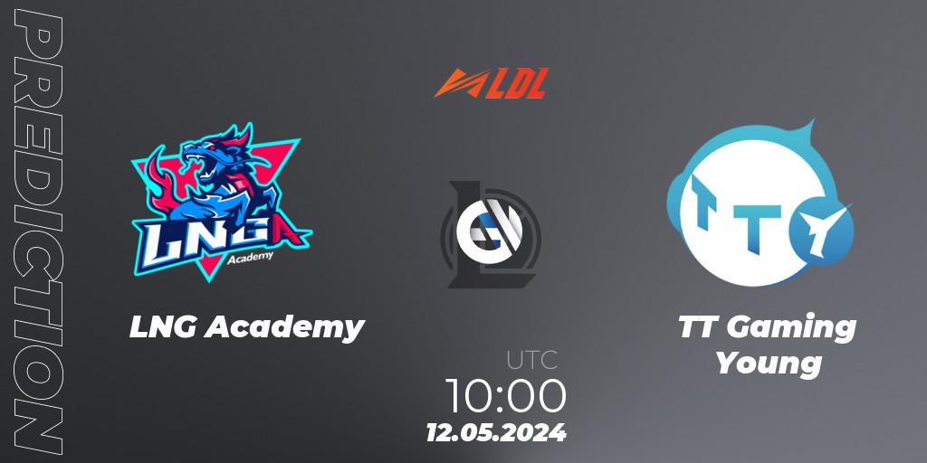 Prognoza LNG Academy - TT Gaming Young. 12.05.2024 at 10:00, LoL, LDL 2024 - Stage 2