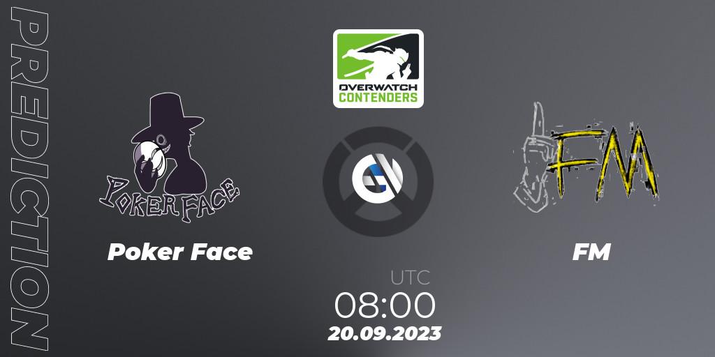 Prognoza Poker Face - FM. 20.09.2023 at 08:00, Overwatch, Overwatch Contenders 2023 Spring Series: Korea - Regular Season