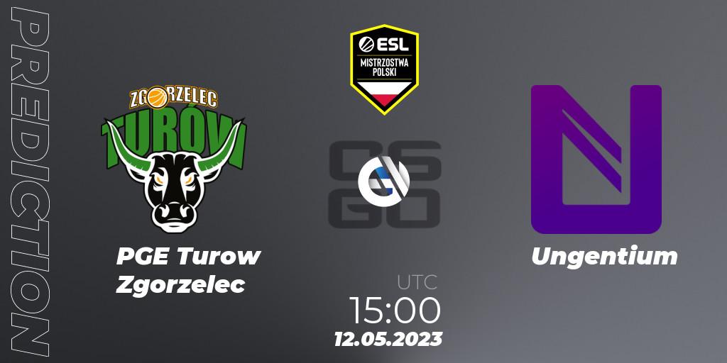 Prognoza PGE Turow Zgorzelec - Ungentium. 12.05.2023 at 16:00, Counter-Strike (CS2), ESL Mistrzostwa Polski Spring 2023: Closed Qualifier