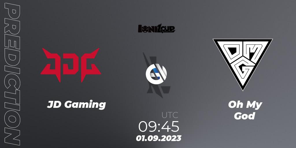 Prognoza JD Gaming - Oh My God. 01.09.2023 at 09:45, Wild Rift, Ionia Cup 2023 - WRL CN Qualifiers