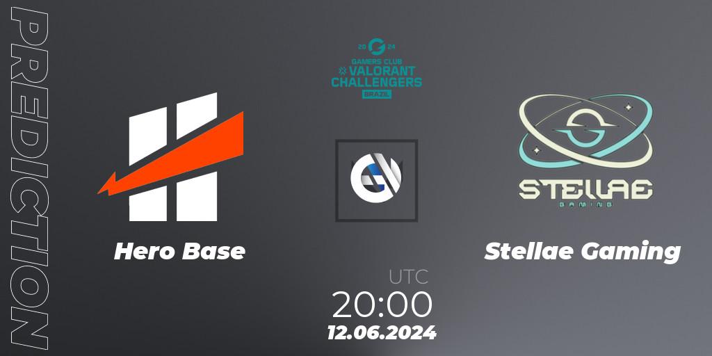 Prognoza Hero Base - Stellae Gaming. 12.06.2024 at 20:00, VALORANT, VALORANT Challengers 2024 Brazil: Split 2