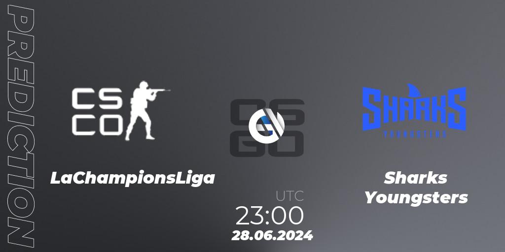 Prognoza LaChampionsLiga - Sharks Youngsters. 28.06.2024 at 23:00, Counter-Strike (CS2), Punto Gamers Cup 2024