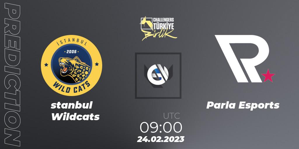 Prognoza İstanbul Wildcats - Parla Esports. 24.02.23, VALORANT, VALORANT Challengers 2023 Turkey: Birlik Split 1