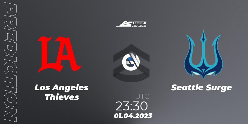 Prognoza Los Angeles Thieves - Seattle Surge. 01.04.2023 at 23:30, Call of Duty, Call of Duty League 2023: Stage 4 Major Qualifiers