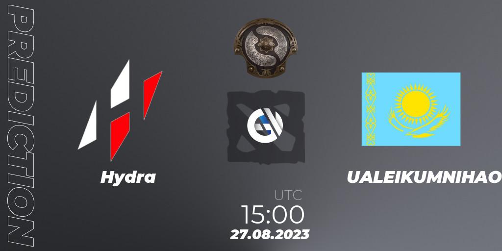 Prognoza Hydra - UALEIKUMNIHAO. 22.08.23, Dota 2, The International 2023 - Eastern Europe Qualifier
