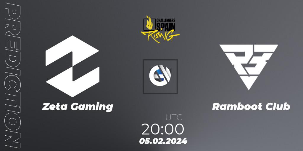 Prognoza Zeta Gaming - Ramboot Club. 05.02.24, VALORANT, VALORANT Challengers 2024 Spain: Rising Split 1