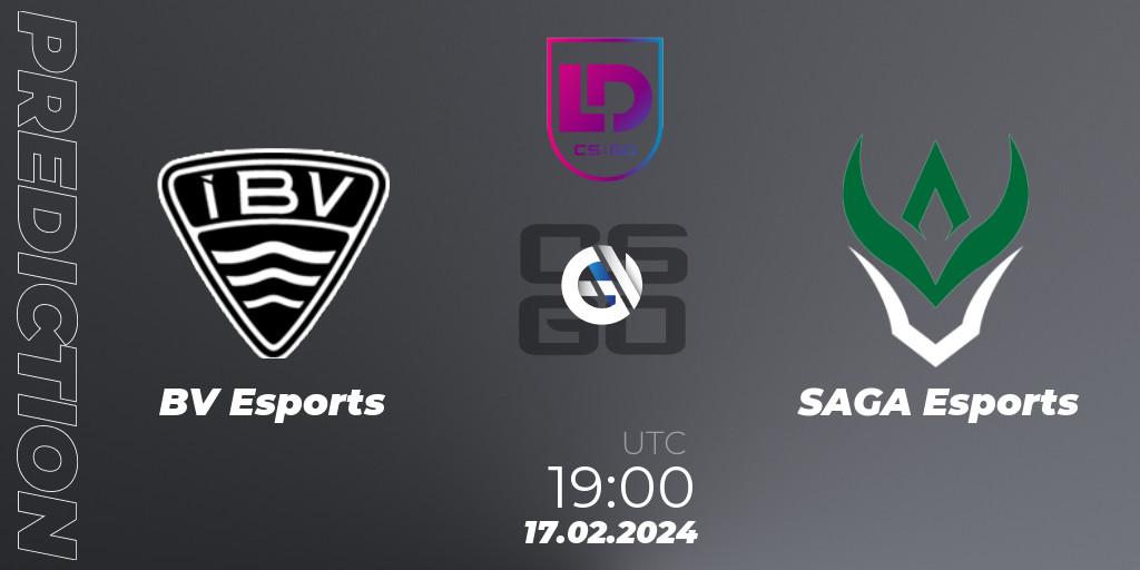 Prognoza ÍBV Esports - SAGA Esports. 17.02.2024 at 20:00, Counter-Strike (CS2), Icelandic Esports League Season 8: Regular Season