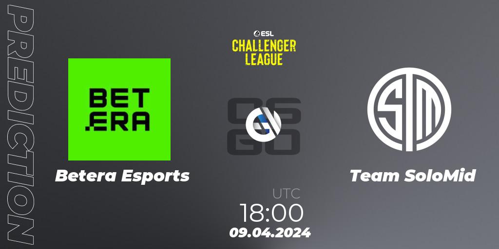 Prognoza Betera Esports - Team SoloMid. 09.04.24, CS2 (CS:GO), ESL Challenger League Season 47: Europe