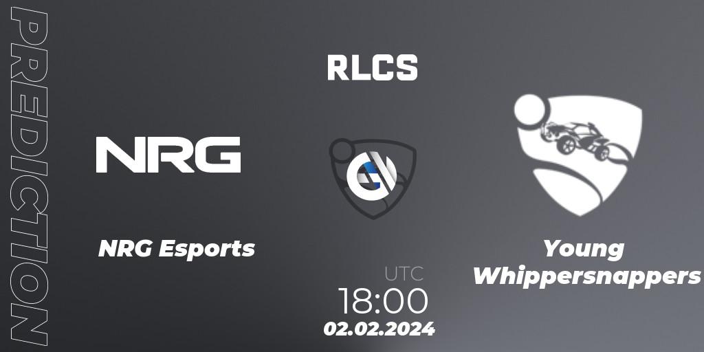 Prognoza NRG Esports - young whippersnappers. 02.02.24, Rocket League, RLCS 2024 - Major 1: North America Open Qualifier 1