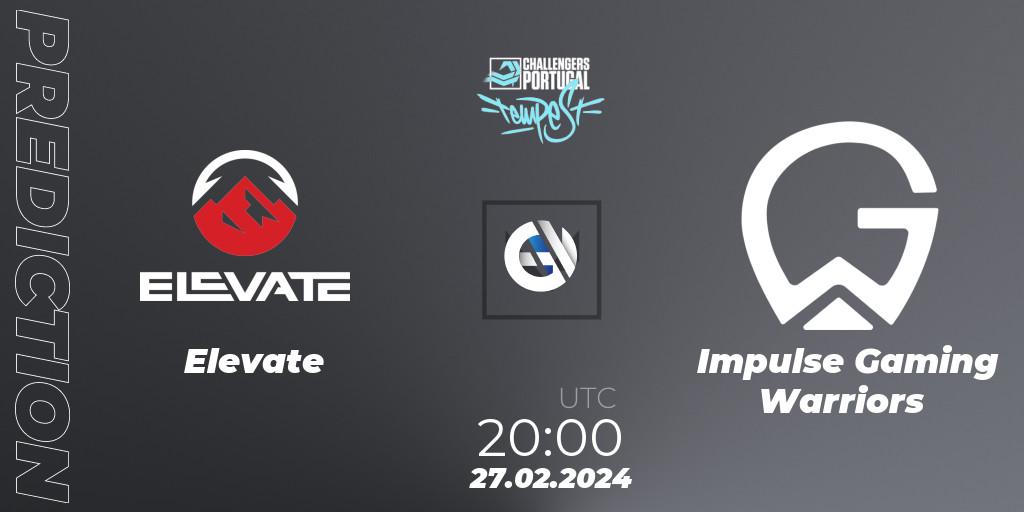 Prognoza Elevate - Impulse Gaming Warriors. 27.02.24, VALORANT, VALORANT Challengers 2024 Portugal: Tempest Split 1
