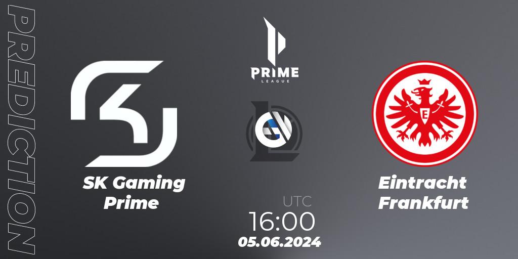 Prognoza SK Gaming Prime - Eintracht Frankfurt. 05.06.2024 at 16:00, LoL, Prime League Summer 2024