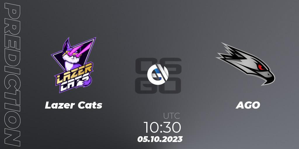 Prognoza Lazer Cats - AGO. 06.10.2023 at 13:30, Counter-Strike (CS2), European Pro League Season 11: Division 2
