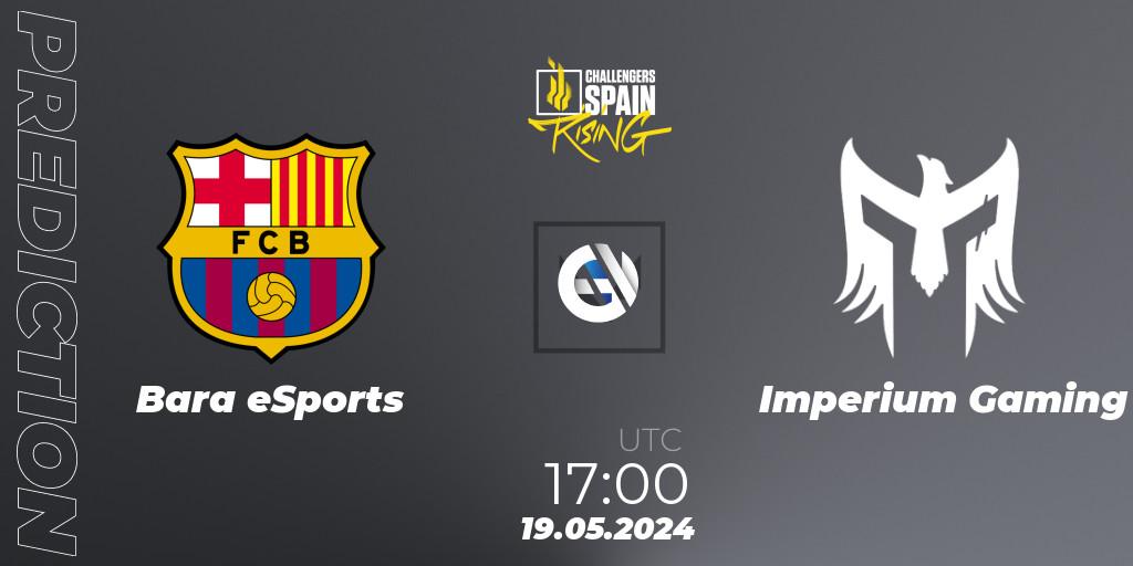 Prognoza Barça eSports - Imperium Gaming. 19.05.2024 at 16:00, VALORANT, VALORANT Challengers 2024 Spain: Rising Split 2