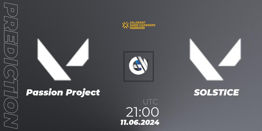 Prognoza Passion Project - SOLSTICE. 11.06.2024 at 21:00, VALORANT, VCT 2024: Game Changers North America Series 2