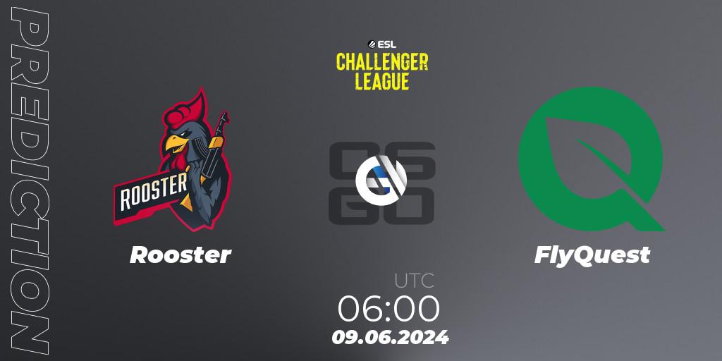 Prognoza Rooster - FlyQuest. 09.06.2024 at 06:00, Counter-Strike (CS2), ESL Challenger League Season 47: Oceania