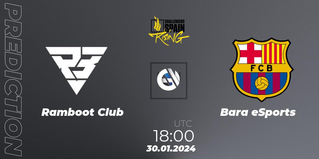 Prognoza Ramboot Club - Barça eSports. 30.01.2024 at 19:00, VALORANT, VALORANT Challengers 2024 Spain: Rising Split 1