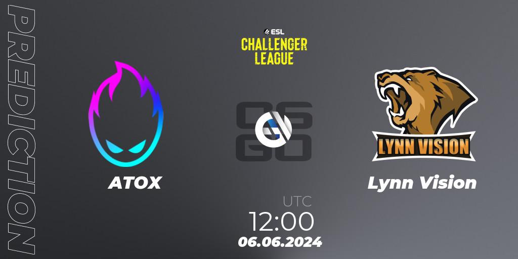 Prognoza ATOX - Lynn Vision. 06.06.2024 at 12:00, Counter-Strike (CS2), ESL Challenger League Season 47: Asia