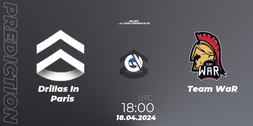 Prognoza Drillas In Paris - Team WaR. 18.04.2024 at 18:00, Call of Duty, Call of Duty Challengers 2024 - Elite 2: EU
