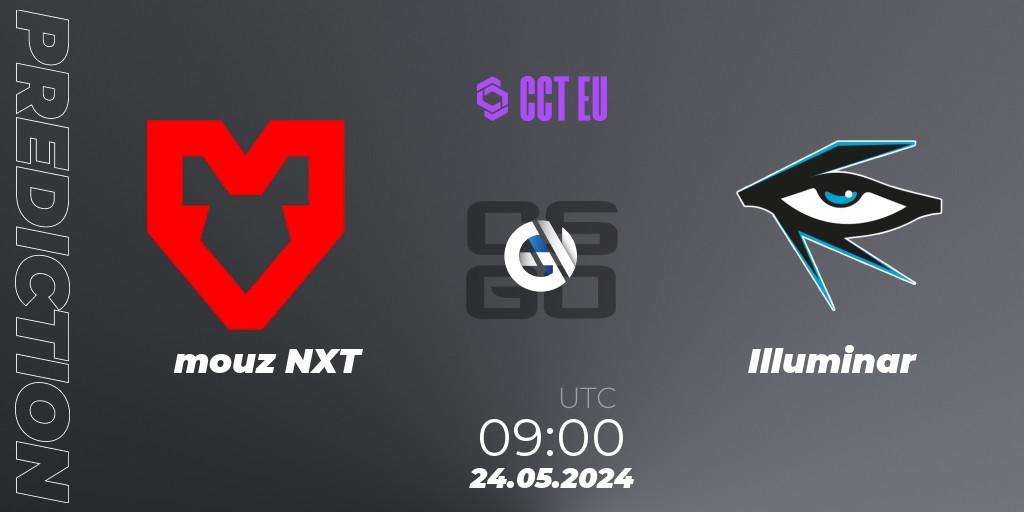 Prognoza mouz NXT - Illuminar. 24.05.2024 at 09:00, Counter-Strike (CS2), CCT Season 2 Europe Series 4