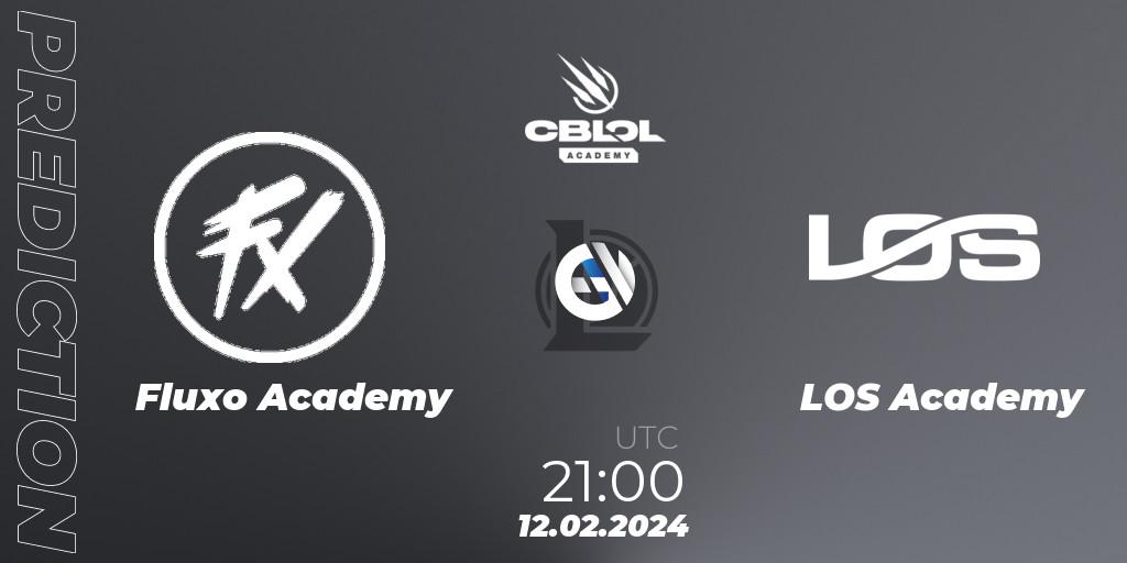 Prognoza Fluxo Academy - LOS Academy. 12.02.2024 at 22:00, LoL, CBLOL Academy Split 1 2024