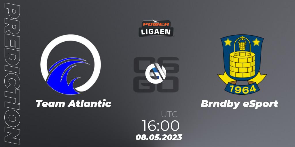 Prognoza Team Atlantic - Brøndby eSport. 08.05.2023 at 16:00, Counter-Strike (CS2), Dust2.dk Ligaen Season 23