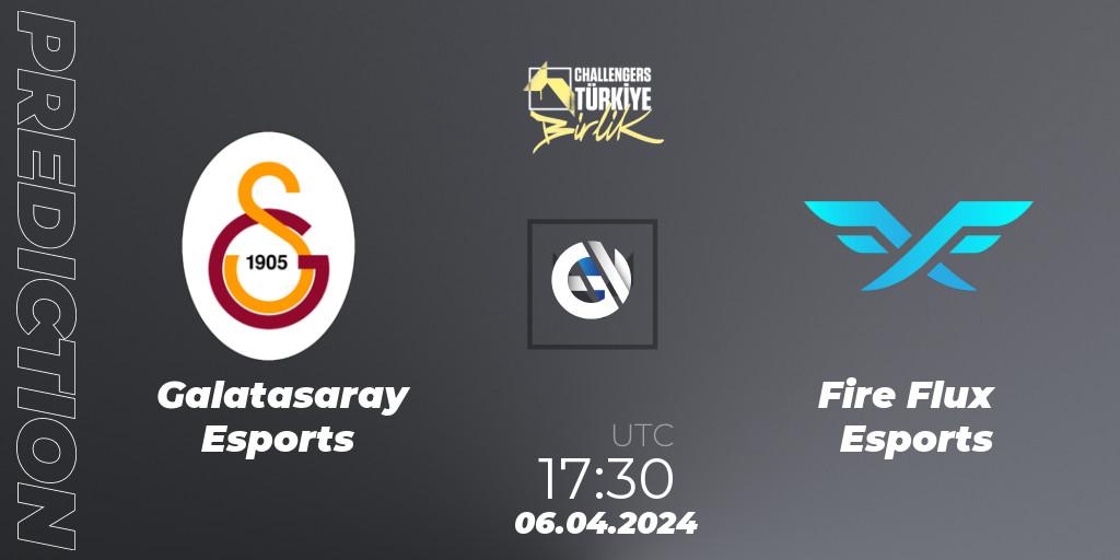 Prognoza Galatasaray Esports - Fire Flux Esports. 06.04.24, VALORANT, VALORANT Challengers 2024 Turkey: Birlik Split 1