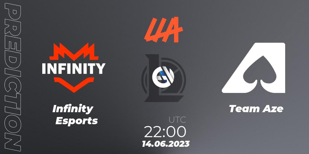 Prognoza Infinity Esports - Team Aze. 14.06.2023 at 22:00, LoL, LLA Closing 2023 - Group Stage