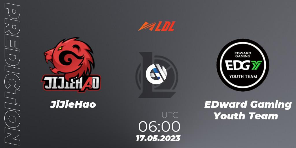 Prognoza JiJieHao - EDward Gaming Youth Team. 17.05.2023 at 06:00, LoL, LDL 2023 - Regular Season - Stage 2