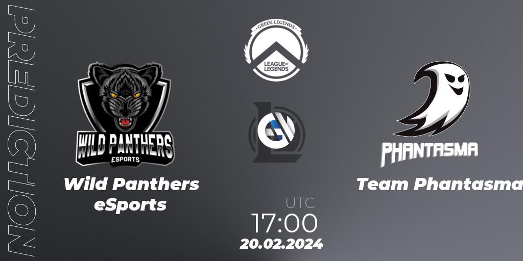 Prognoza Wild Panthers eSports - Team Phantasma. 20.02.2024 at 17:00, LoL, GLL Spring 2024
