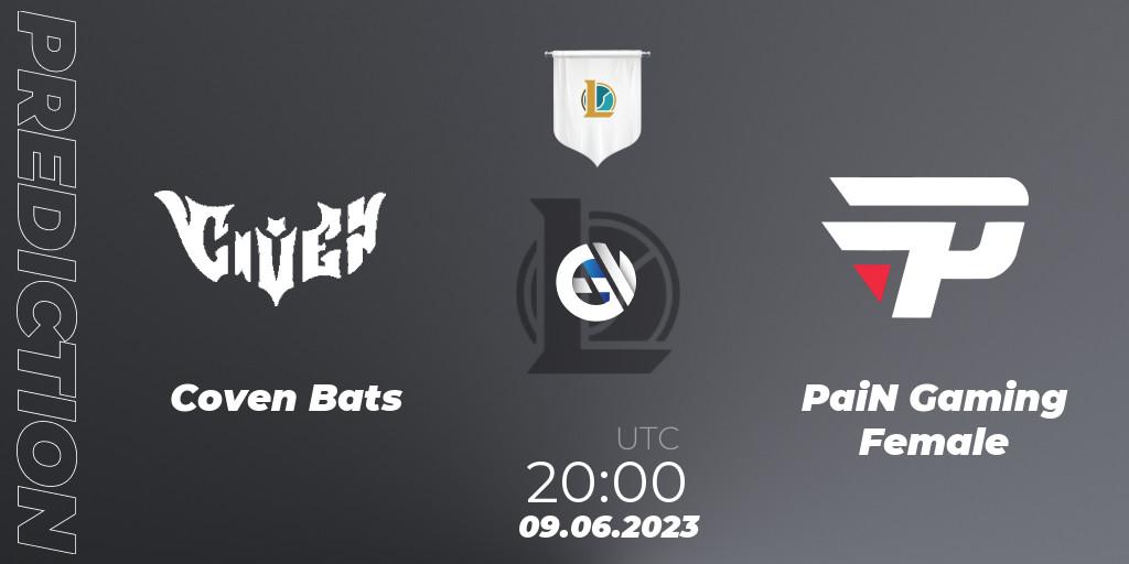 Prognoza Coven Bats - PaiN Gaming Female. 09.06.23, LoL, Ignis Cup 2023 Playoffs