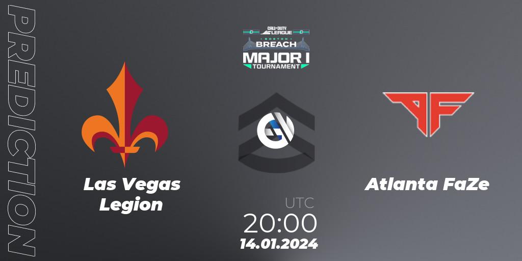 Prognoza Las Vegas Legion - Atlanta FaZe. 14.01.2024 at 20:15, Call of Duty, Call of Duty League 2024: Stage 1 Major Qualifiers