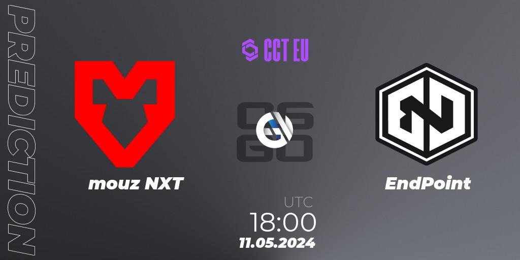 Prognoza mouz NXT - EndPoint. 11.05.2024 at 18:15, Counter-Strike (CS2), CCT Season 2 Europe Series 2 