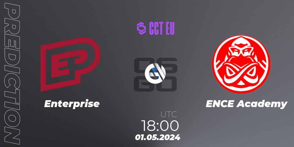 Prognoza Enterprise - ENCE Academy. 01.05.2024 at 18:00, Counter-Strike (CS2), CCT Season 2 Europe Series 2 