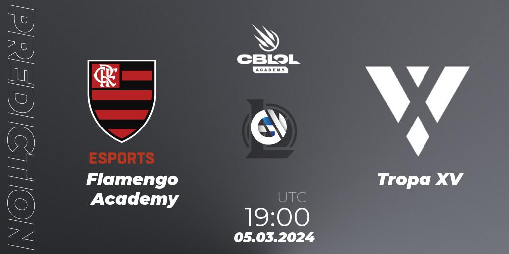 Prognoza Flamengo Academy - Tropa XV. 05.03.2024 at 19:00, LoL, CBLOL Academy Split 1 2024