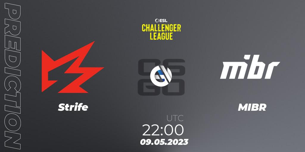 Prognoza Strife - MIBR. 09.05.2023 at 22:00, Counter-Strike (CS2), ESL Challenger League Season 45: North America