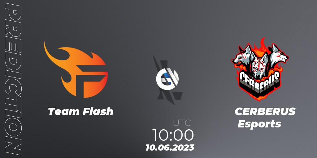 Prognoza Team Flash - CERBERUS Esports. 10.06.2023 at 10:00, Wild Rift, WRL Asia 2023 - Season 1 - Regular Season