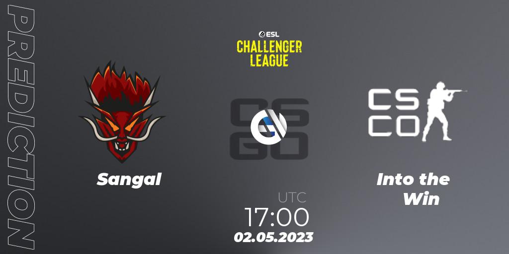 Prognoza Sangal - Into the Win. 02.05.2023 at 17:00, Counter-Strike (CS2), ESL Challenger League Season 45: Europe