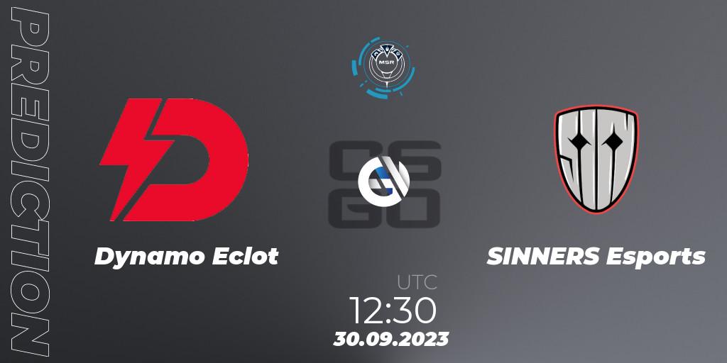 Prognoza Dynamo Eclot - SINNERS Esports. 30.09.2023 at 14:35, Counter-Strike (CS2), Slovak National Championship 2023