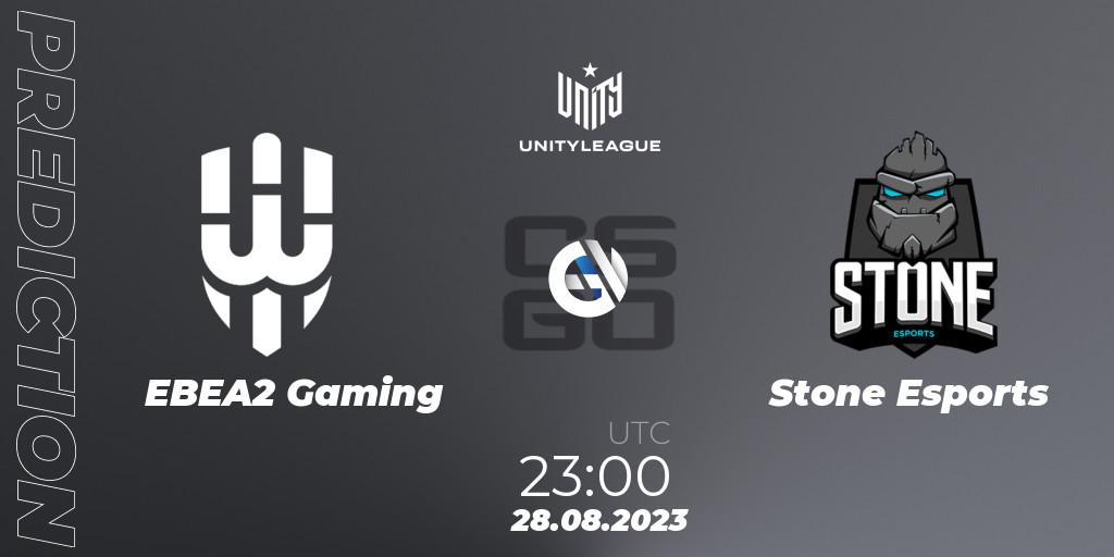 Prognoza EBEA2 Gaming - Stone Esports. 28.08.2023 at 23:45, Counter-Strike (CS2), LVP Unity League Argentina 2023