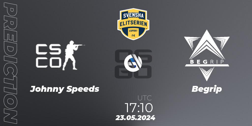 Prognoza Johnny Speeds - Begrip. 23.05.2024 at 17:10, Counter-Strike (CS2), Svenska Elitserien Spring 2024