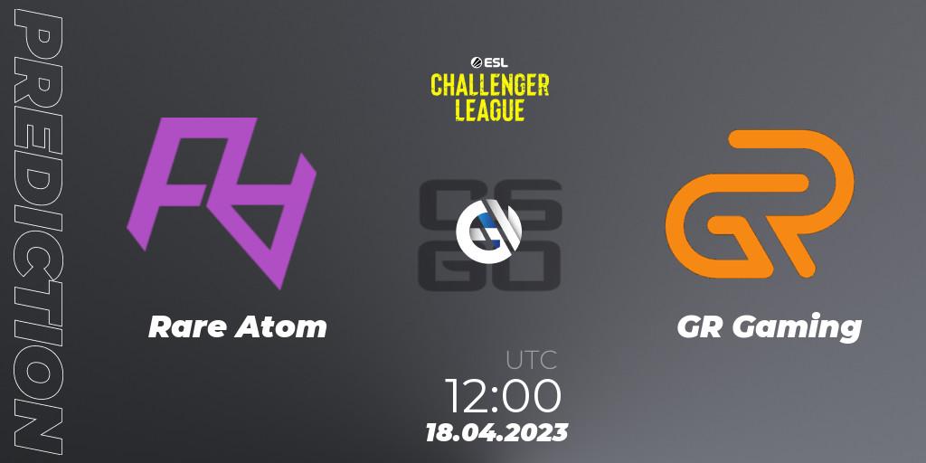 Prognoza Rare Atom - GR Gaming. 18.04.2023 at 12:00, Counter-Strike (CS2), ESL Challenger League Season 45: Asia-Pacific