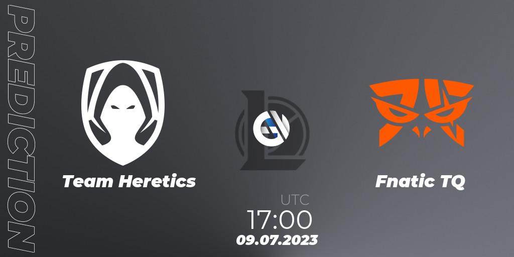 Prognoza Los Heretics - Fnatic TQ. 09.07.2023 at 19:00, LoL, Superliga Summer 2023 - Group Stage