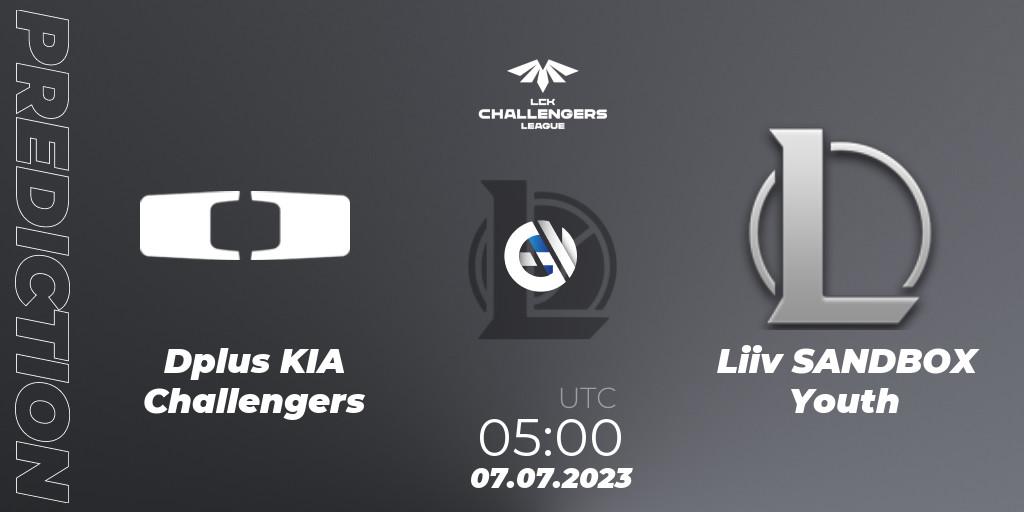 Prognoza Dplus KIA Challengers - Liiv SANDBOX Youth. 07.07.23, LoL, LCK Challengers League 2023 Summer - Group Stage