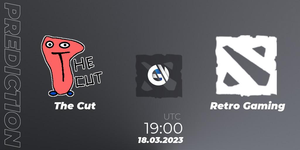 Prognoza The Cut - Retro Gaming. 19.03.2023 at 19:05, Dota 2, TodayPay Invitational Season 4
