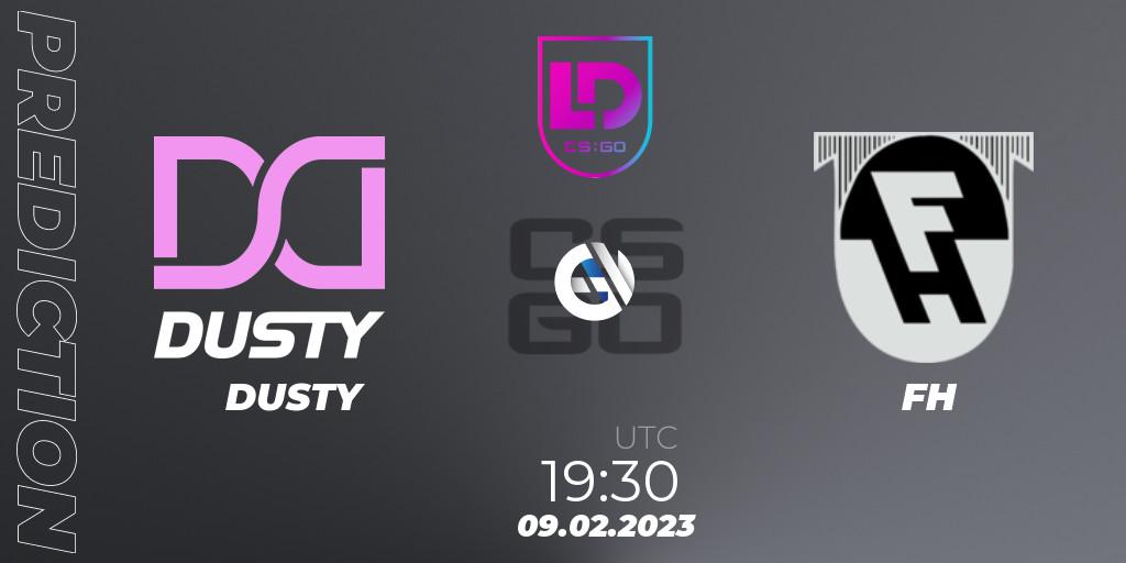 Prognoza DUSTY - FH. 09.02.23, CS2 (CS:GO), Icelandic Esports League Season 7