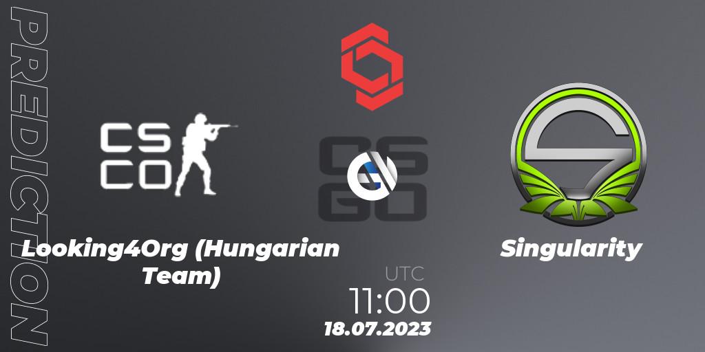 Prognoza Looking4Org (Hungarian Team) - Singularity. 18.07.2023 at 11:00, Counter-Strike (CS2), CCT Central Europe Series #7: Closed Qualifier