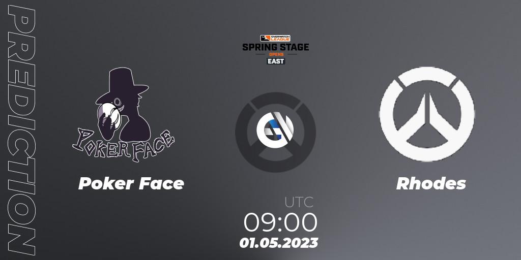 Prognoza Poker Face - Rhodes. 01.05.2023 at 09:00, Overwatch, Overwatch League 2023 - Spring Stage Opens