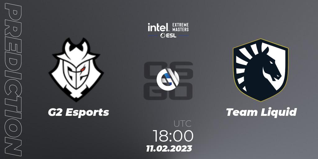Prognoza G2 Esports - Team Liquid. 11.02.23, CS2 (CS:GO), IEM Katowice 2023