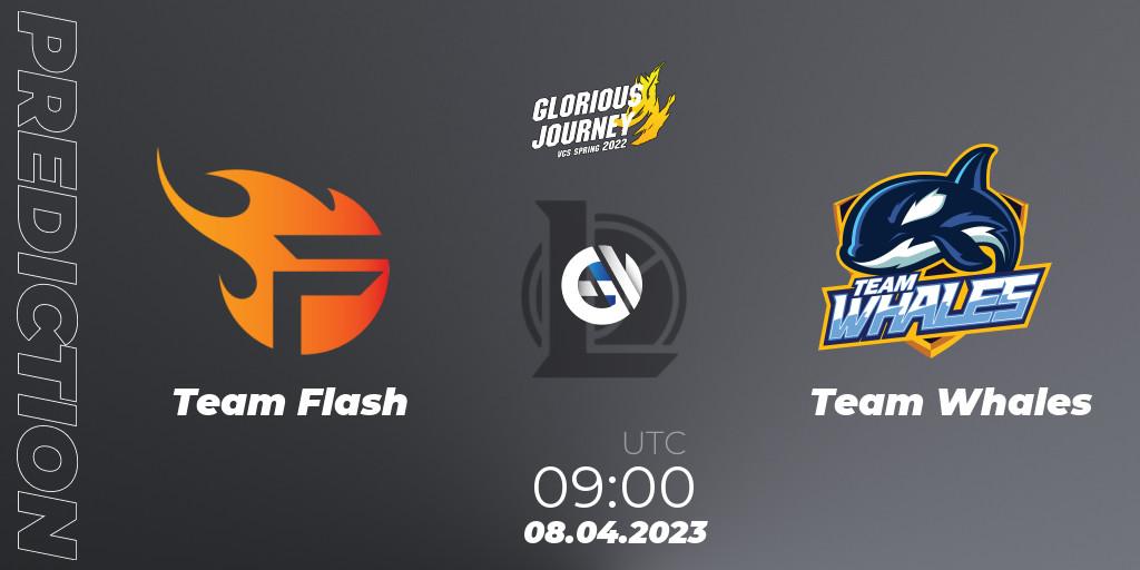 Prognoza Team Flash - Team Whales. 08.04.2023 at 10:00, LoL, VCS Spring 2023 - Group Stage
